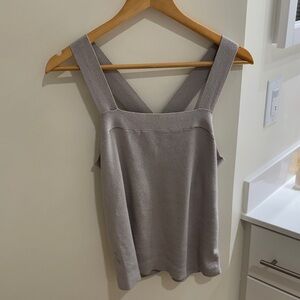 LOFT Gray Women's Tank Top